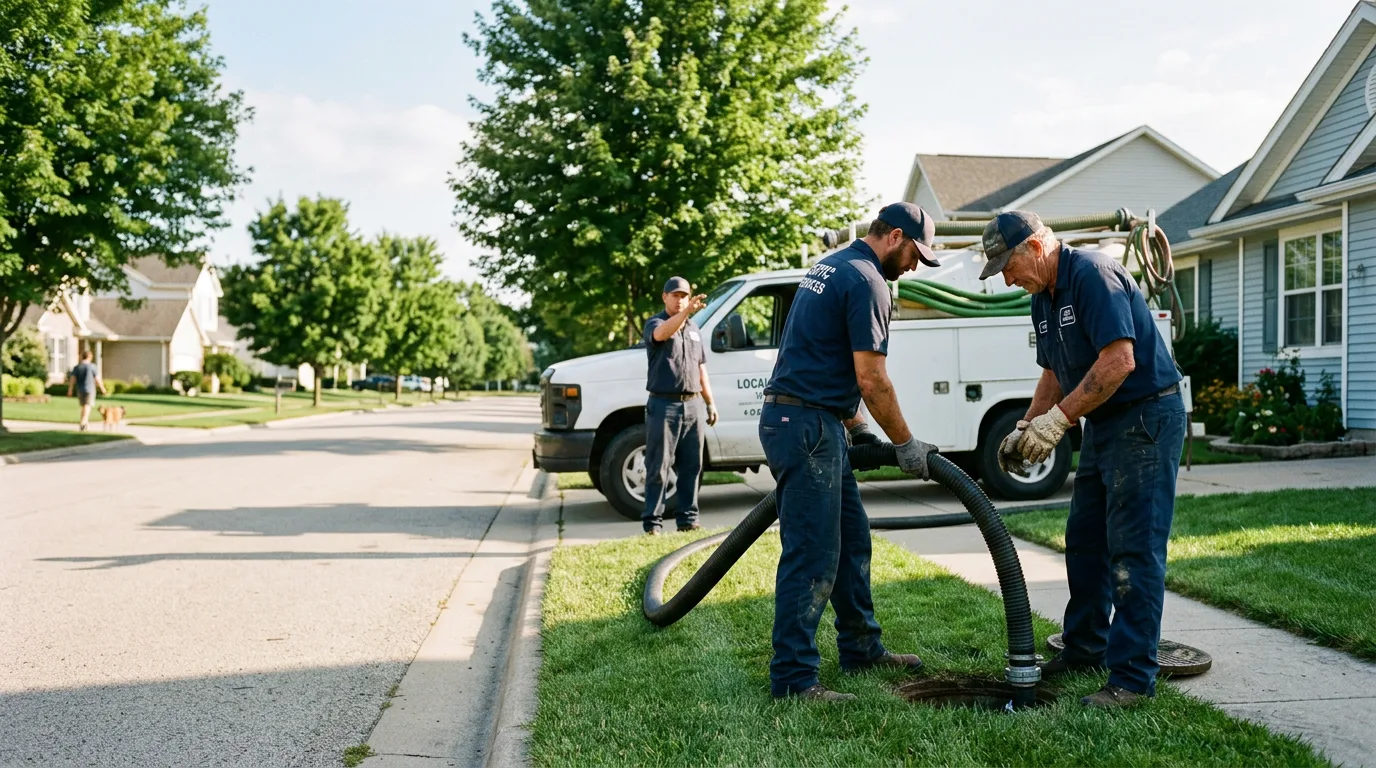 Emergency Septic Service in Ore City, TX